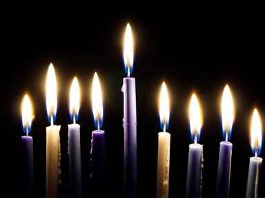 Quiz about All About the Blue and White Holiday Hanukkah