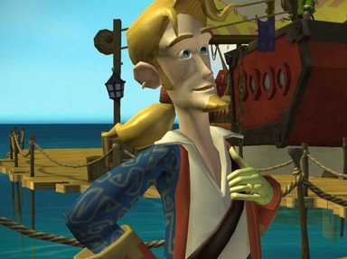 Quiz about Escape From Monkey Island 4 Part 4