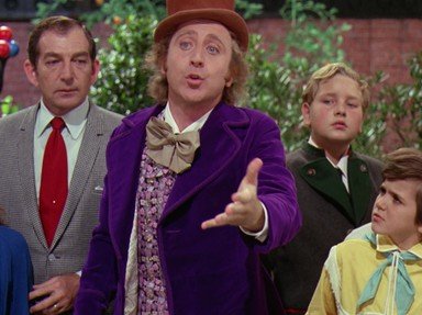 photo of Willy Wonka .