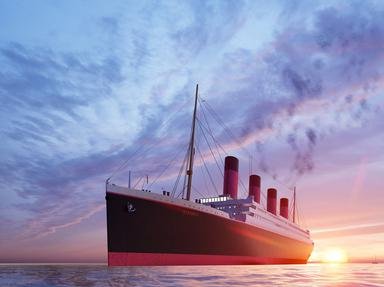  RMS Titanic Quizzes, Trivia