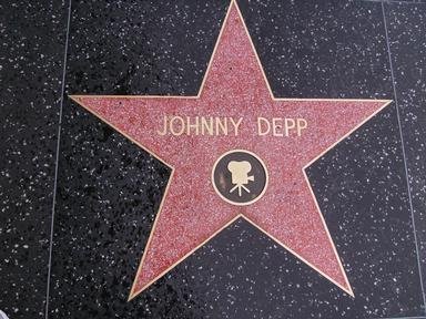 Quiz about Johnny Depp Mania
