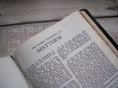 Quiz about The Gospel of Matthew