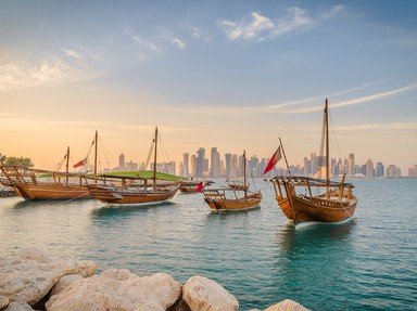 Quiz about Qatar Geographically