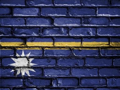 Quiz about What Where Who Nauru