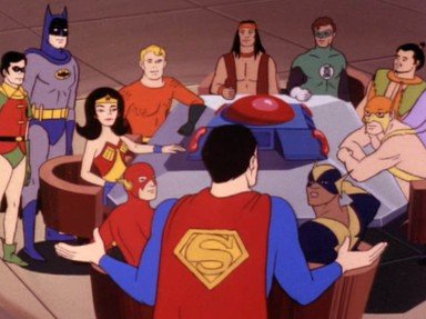 Quiz about Challenge of the Super Friends The Credits