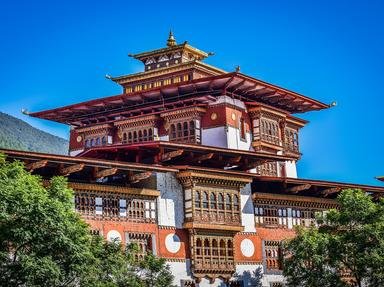 Quiz about The Thunder Dragon Kingdom  Bhutan