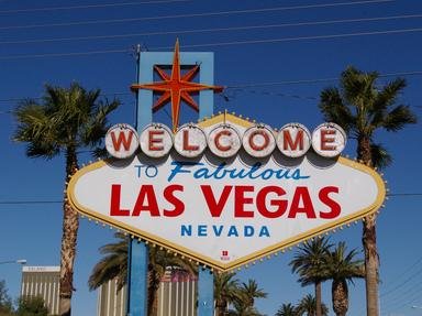 Las Vegas Hotels  Casinos Quizzes, Trivia and Puzzles