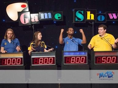 Quiz about TV Game Shows