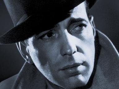 Quiz about Match Bogart Character To Movie