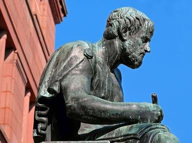 Quiz about Famous Philosophers