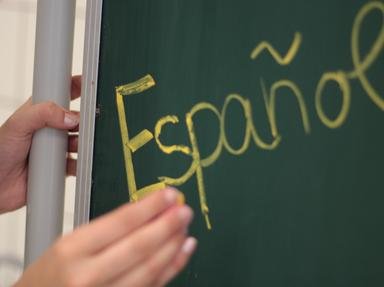 Quiz about Spanish Present Tense Verbs
