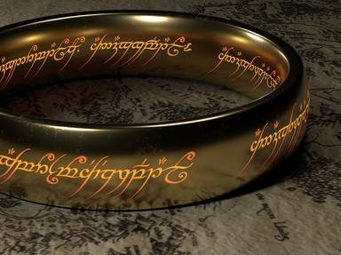 Fellowship of the Ring  Quizzes, Trivia