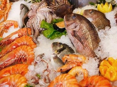 Seafood Quizzes, Trivia