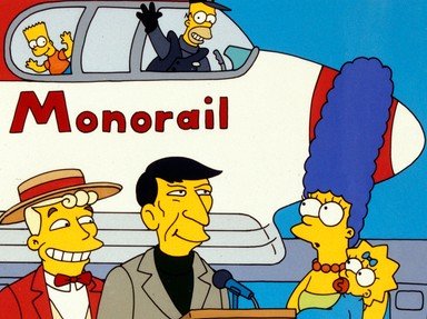 Quiz about Marge Vs The Monorail