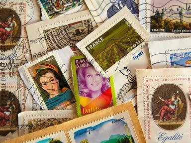 Quiz about Teasing trivia for stamp collectors and others