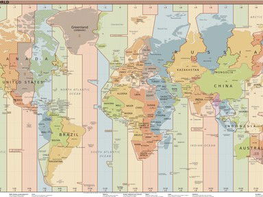 Quiz about Time Zones