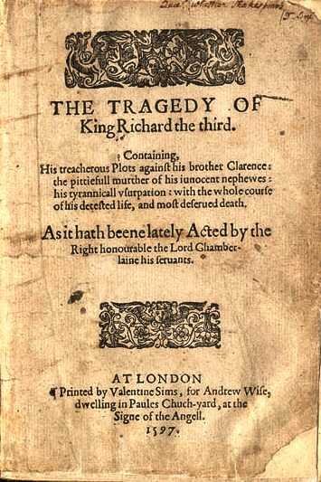 King Richard III: The Crooked King Richard