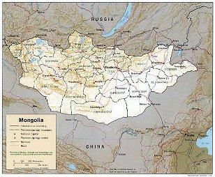 Passing into Mongolia