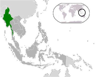   Myanmar: Republic of the Union of Myanmar aka Burma 