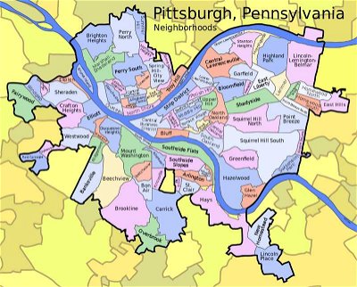 Pennsylvania: Pittsburgh USA Central