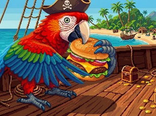 Buffett Jimmy: JBs Big 8 Cheeseburger in Paradise
