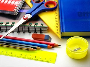 Out and About: Kids Scrambles  School Supplies