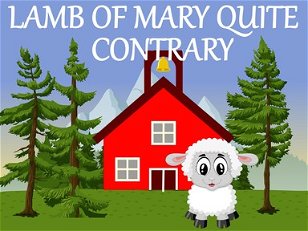 Rhyming Words: Lamb of Mary Quite Contrary